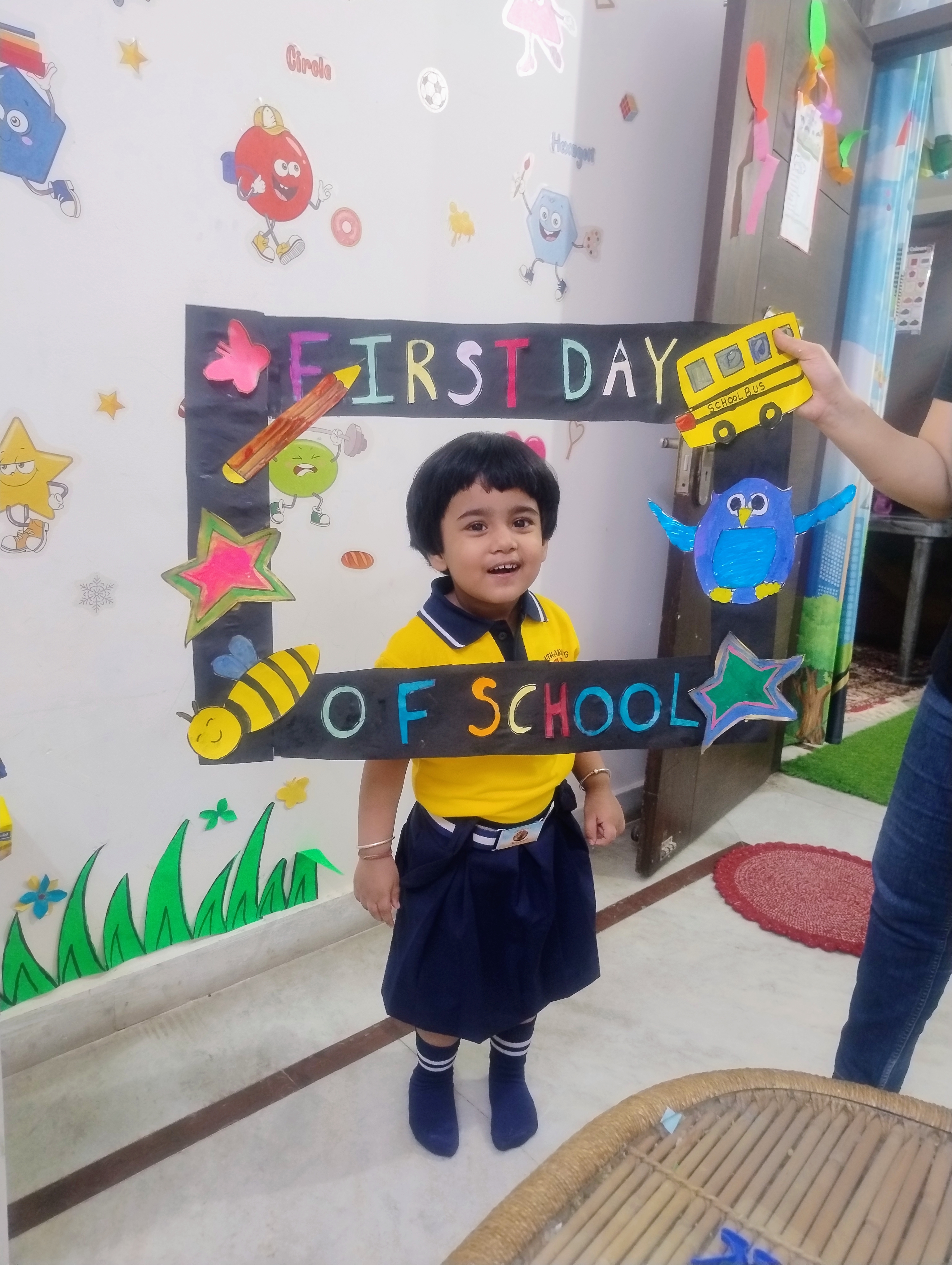 Children playing with colorful playdough